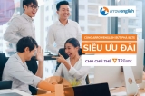 Ưu đãi lên đến 20% dành cho chủ thẻ TPBank khi đăng ký học tại Arrowenglish